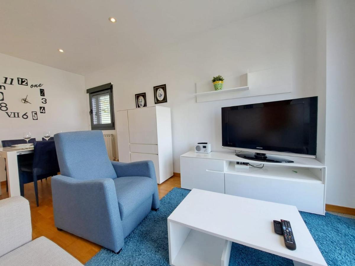 Baiona, Playa Santa Marta, Piscina Apartman Kültér fotó