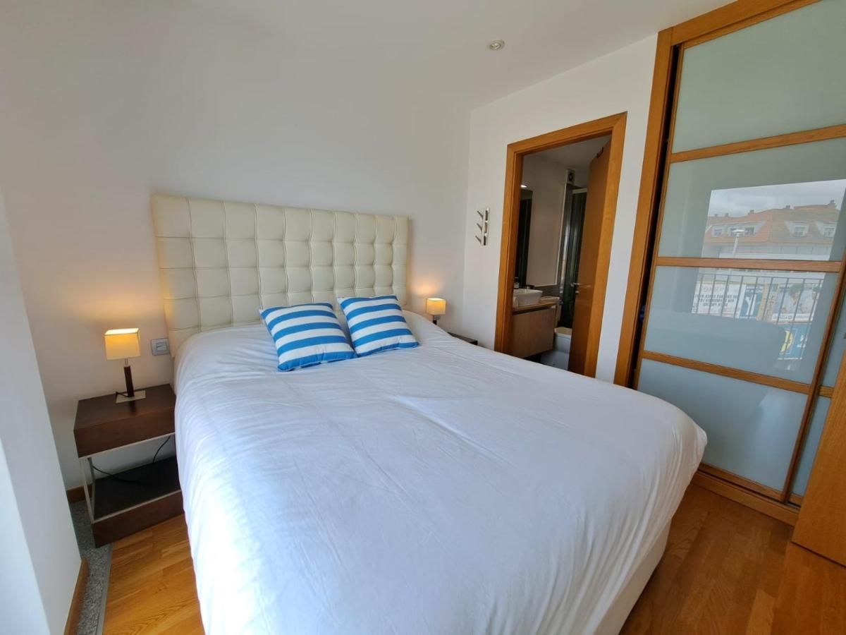 Baiona, Playa Santa Marta, Piscina Apartman Kültér fotó