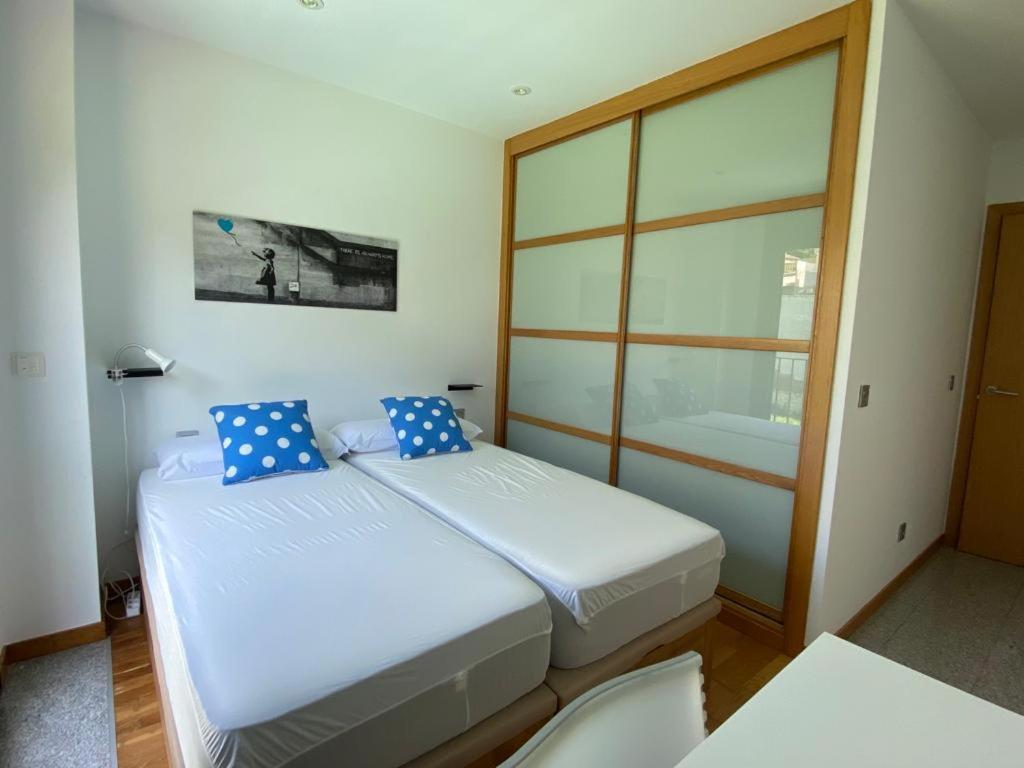 Baiona, Playa Santa Marta, Piscina Apartman Kültér fotó