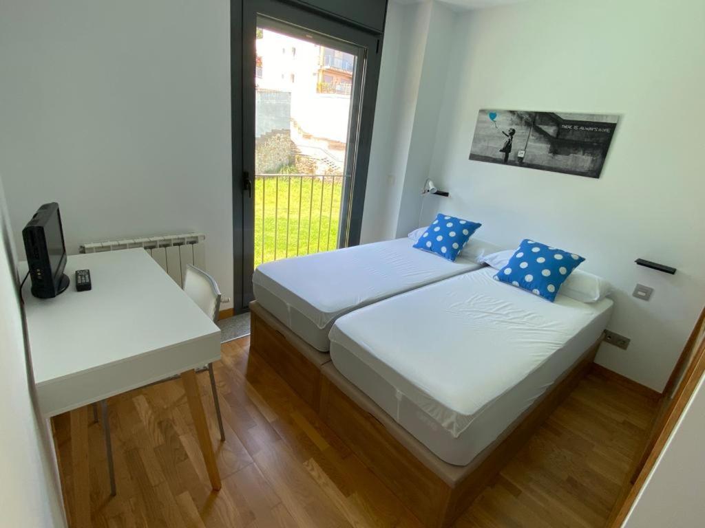 Baiona, Playa Santa Marta, Piscina Apartman Kültér fotó